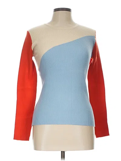 Pre-owned Fore Long Sleeve Turtleneck In Orange