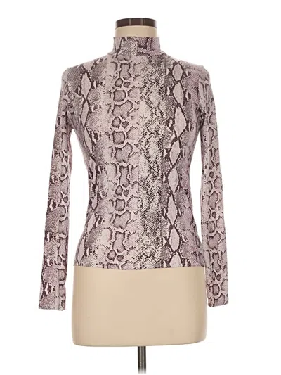 Pre-owned Fore Long Sleeve Turtleneck In Purple