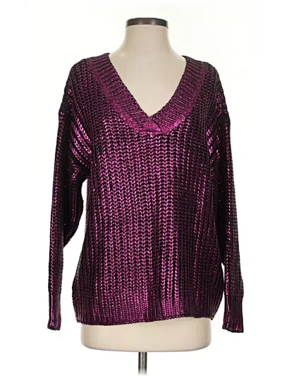 Pre-owned Fore Pullover Sweater In Purple