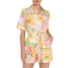 Fore Retro Vintage Citrus Fruit Romper In Ivory In Multi