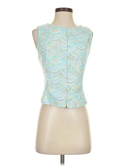 Pre-owned Fore Sleeveless Blouse In Blue