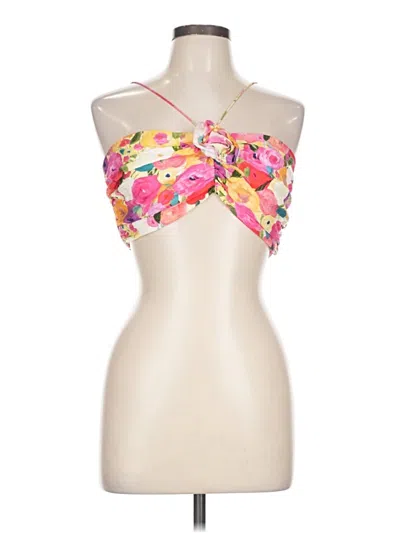 Pre-owned Fore Sleeveless Blouse In Pink