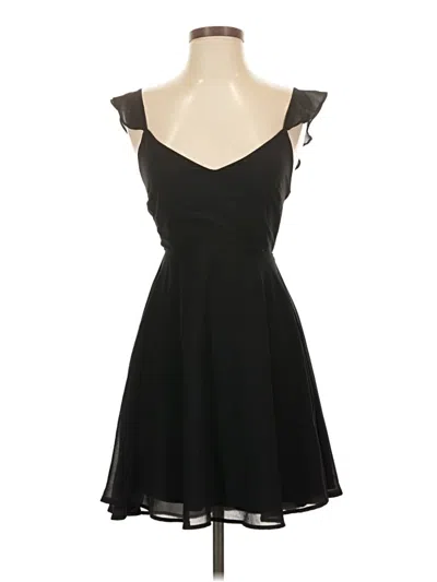 Pre-owned Fore Sleeveless Top Black Sweetheart Neckline Tops