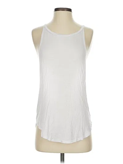 Pre-owned Fore Tank Top White Halter Neckline Tops