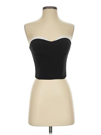 Pre-owned Fore Tube Top Black Strapless Neckline Tops