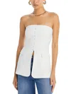 Fore Strapless Top In White