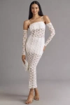 Foren Frida Lace Dress In White