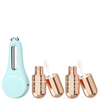 Foreo Bear 2 Eyes And Lips Supercharged Set - Arctic Blue In White