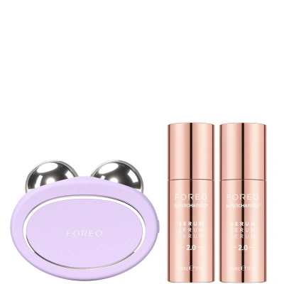 Foreo Bear 2 Firm And Lift Supercharged Set - Lavender In White