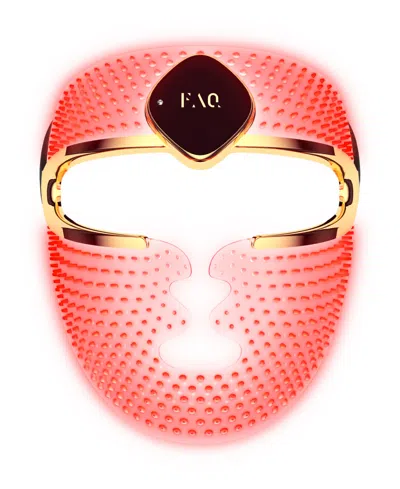 Foreo Faq 202 Wireless Silicone Led + Near-infrared Face Mask In Transparent