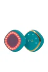 Foreo Faq 301 Led Hair Strengthening Scalp Massager In Blue Emerald