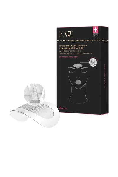Foreo Faq Microneedling Anti-wrinkle Hyaluronic Acid Patches For Forehead 3 Pack In N,a
