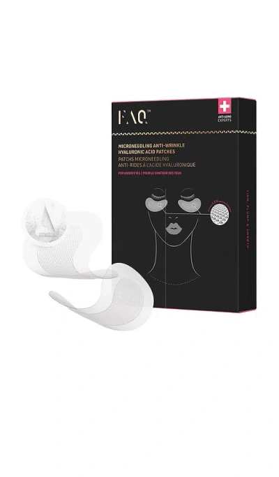 FOREO FAQ MICRONEEDLING ANTI-WRINKLE HYALURONIC ACID PATCHES FOR UNDER EYES 3 PACK