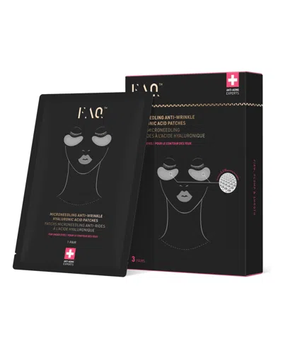Foreo Faq Microneedling Anti-wrinkle Hyaluronic Acid Patches For Under Eyes In No Color