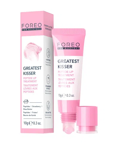 Foreo For Everyone Greatest Kisser Peptide Lip Treatment, 0.3 Oz. In Transparent