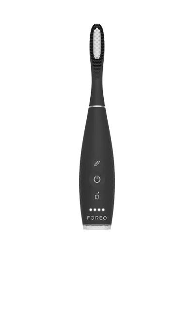 Foreo Issa 4 Plus Smart Hybrid Silicone Sonic Toothbrush In Black