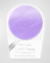 Foreo Luna 4 Body Massaging Body Brush In Lavender