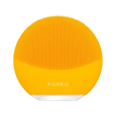 Foreo Luna™ Mini 3 Compact Facial Cleansing Device In Sunflower Yellow