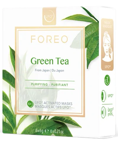 Foreo Ufo Activated Masks - Green Tea (6-pk) In White