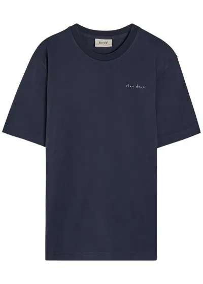 Forét Embroidered Cotton T-shirt In Multi
