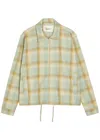 Forét Loft Check-pattern Zip-up Jacket In Multi
