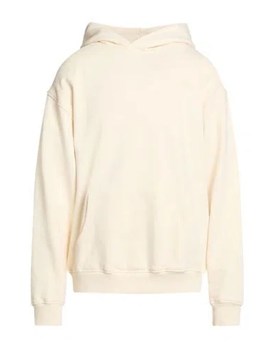 Forét Man Sweatshirt Ivory Size Xl Organic Cotton In White
