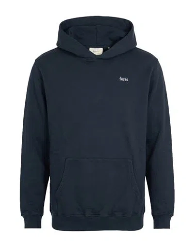 Forét Man Sweatshirt Navy Size L Organic Cotton