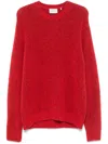 Forét Alpine Sweater In Red