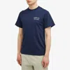 Forét Tip Short Sleeve T-shirt In Navy In Blue