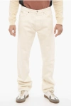 Forét Twill Heath Jeans With Logo Button 21cm