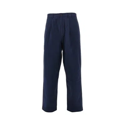 Forét Pleated Trousers In Blue