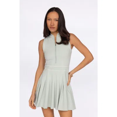 Fore-té Club Attire Tate Tennis Dress Regular Hem In Green