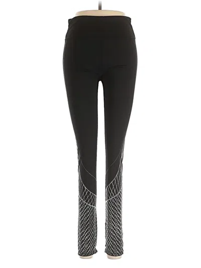 Pre-owned Forever 21 Active Pants In Black