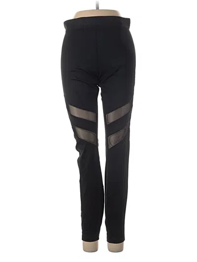 Pre-owned Forever 21 Active Pants In Black