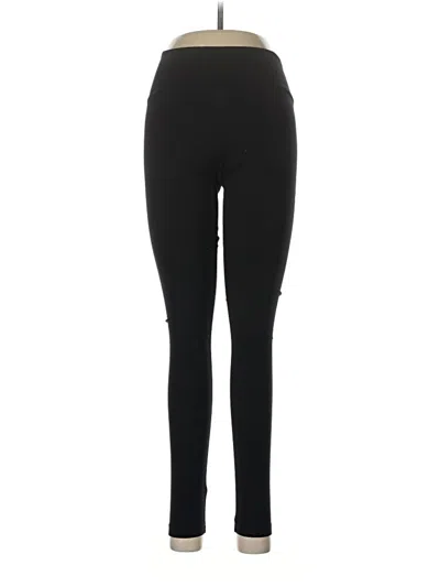 Pre-owned Forever 21 Active Pants In Black