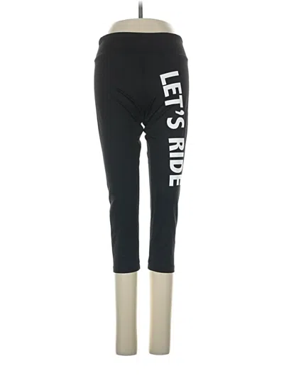 Pre-owned Forever 21 Active Pants In Black