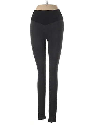 Pre-owned Forever 21 Active Pants In Black