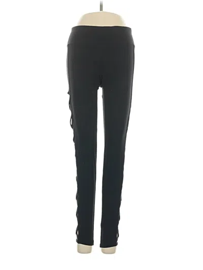Pre-owned Forever 21 Active Pants In Black