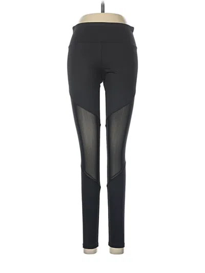 Pre-owned Forever 21 Active Pants In Black