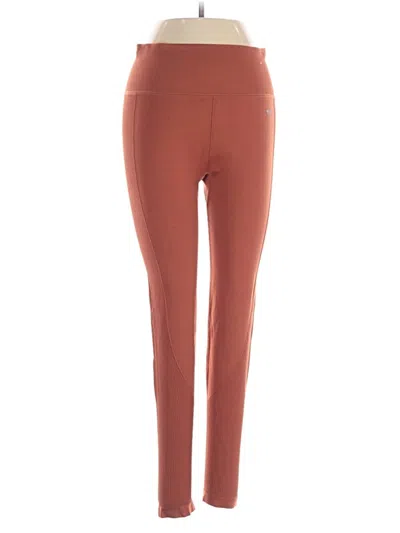 Pre-owned Forever 21 Active Pants In Brown