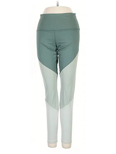 Pre-owned Forever 21 Active Pants In Green