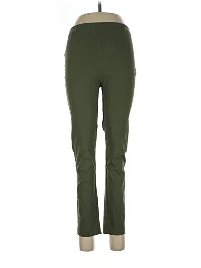 Pre-owned Forever 21 Active Pants In Green