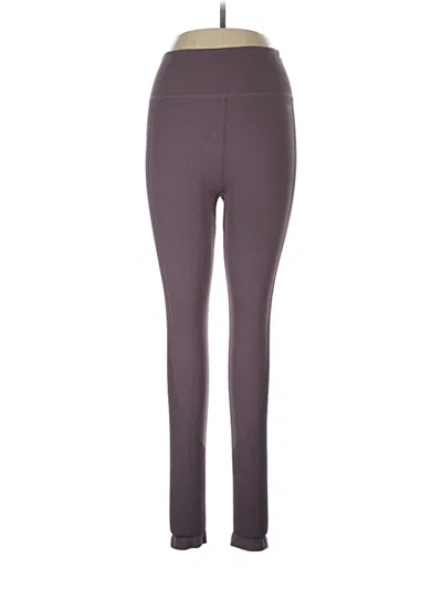 Pre-owned Forever 21 Active Pants In Purple