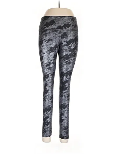 Pre-owned Forever 21 Active Pants In Silver