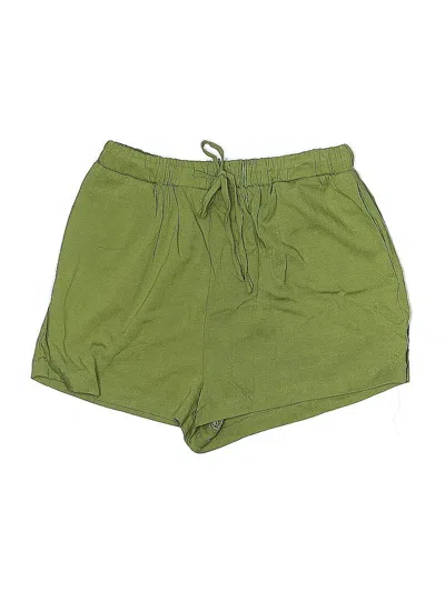 Pre-owned Forever 21 Athletic Shorts In Green