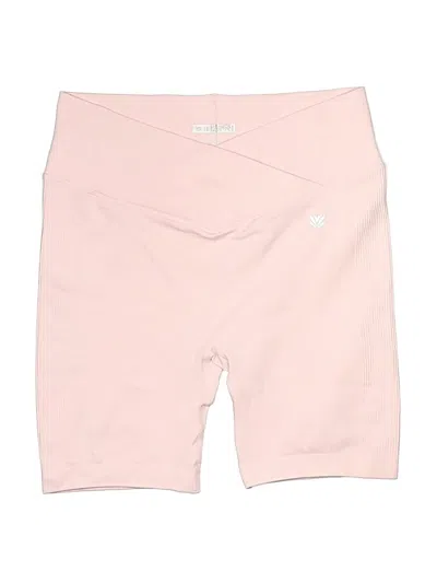 Pre-owned Forever 21 Athletic Shorts In Pink