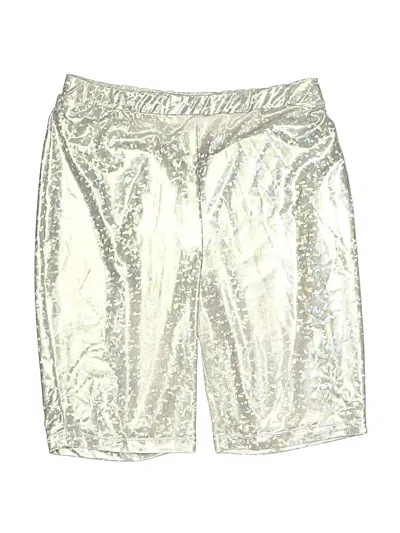 Pre-owned Forever 21 Athletic Shorts In Silver