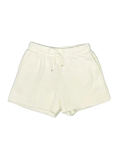 Pre-owned Forever 21 Athletic Shorts In White