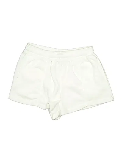 Pre-owned Forever 21 Athletic Shorts In White