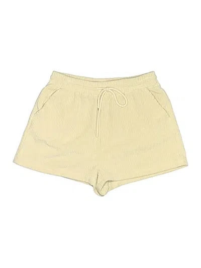 Pre-owned Forever 21 Athletic Shorts In Yellow